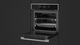 Horno Eléctrico Empotrable Teka STEAKMASTER de 60 cm (24 pulgadas) en Acero Inoxidable y Cristal Negro