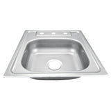 Tarja / Fregadero Teka 508.533 1C 1 PERFOR para Empotrar de 50 cm (19 pulgadas) con Una Tina en Acero Inoxidable
