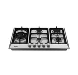 Parrilla de Gas Empotrable Whirlpool WP3040S de 75 cm (30 pulgadas) con 5 Quemadores en Acero Inoxidable