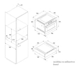 Cajón Caliente Extraíble GE PROFILE WDP6001I 60 cm Acero