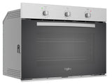 Horno de Gas Empotrable Whirlpool WOA301S de 80 cm (31 pulgadas) en Acero Inoxidable Anti Huellas y Acabado Espejo