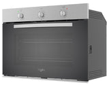 Horno de Gas Empotrable Whirlpool WOA301S de 80 cm (31 pulgadas) en Acero Inoxidable Anti Huellas y Acabado Espejo