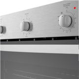 Horno de Gas Empotrable Whirlpool WOA301S de 80 cm (31 pulgadas) en Acero Inoxidable Anti Huellas y Acabado Espejo