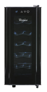 Cava Refrigerador Whirlpool WW2001B de 28 cm (11 pulgadas) para 12 Botellas Color Negro