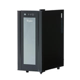 Cava Refrigerador Whirlpool WW2001B de 28 cm (11 pulgadas) para 12 Botellas Color Negro