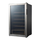 Cava Refrigerador Whirlpool WW3310S de 48 cm (18 pulgadas) para 33 Botellas en Acero Inoxidable