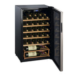 Cava Refrigerador Whirlpool WW3310S de 48 cm (18 pulgadas) para 33 Botellas en Acero Inoxidable