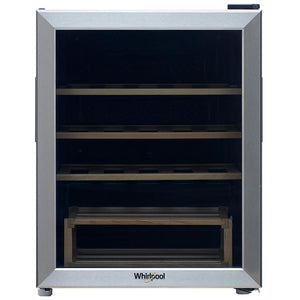 Cava Refrigerador Whirlpool WW2110S de 48 cm (18 pulgadas) para 21 Botellas en Acero Inoxidable