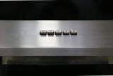 Campana de Pared IHD CH GUIZA 90 de 90 cm (36 pulgadas) con Filtros Purificadores en Acero Inoxidable y Cristal Negro