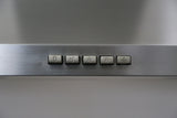 Campana de Pared IHD CH CANCUN 30 de 76 cm (30 pulgadas) con Filtros Purificadores en Acero Inoxidable