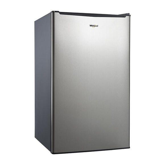 Refrigerador Frigobar Whirlpool WS4515S con Capacidad de 4 Pies Cúbicos en Acero Inoxidable