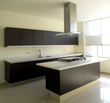 Campana de Isla IHD ISOLA MILAN 30 de 76 cm (30 pulgadas) con Filtros Purificadores y Cristal Curvo en Acero Inoxidable