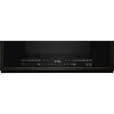 Microcampana Whirlpool WMH54521JV de 76 cm (30 pulgadas) con Capacidad de 2.1 pies cúbicos en Acero Inoxidable Anti Huellas Color Negro