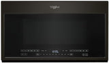 Microcampana Whirlpool WMH54521JV de 76 cm (30 pulgadas) con Capacidad de 2.1 pies cúbicos en Acero Inoxidable Anti Huellas Color Negro