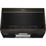 Microcampana Whirlpool WMH54521JV de 76 cm (30 pulgadas) con Capacidad de 2.1 pies cúbicos en Acero Inoxidable Anti Huellas Color Negro