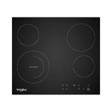 Parrilla Eléctrica Vitrocerámica Whirlpool WEC5240B de 60 cm (24 pulgadas) con 4 Quemadores Color Negro