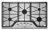 Parrilla Empotrable de Gas Maytag MGC7536DS de 91 cm (36 pulgadas) en Acero Inoxidable