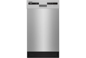 Lavavajillas Emportable Whirlpool WDF518SAHM de 45 cm (18 pulgadas) con 8 Servicios en Acero Inoxidable